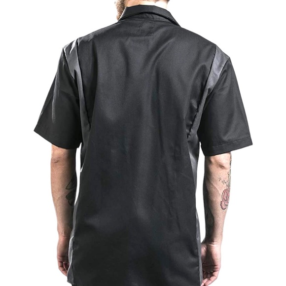 Dickies Men's Short-Sleeve Two-Tone Work Shirt M XL - Picture 6 of 7